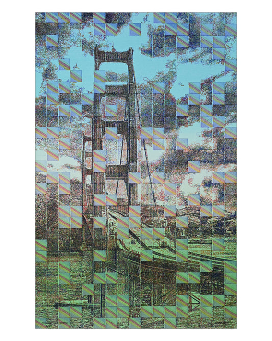 Golden Rhythmc | 34"x20"