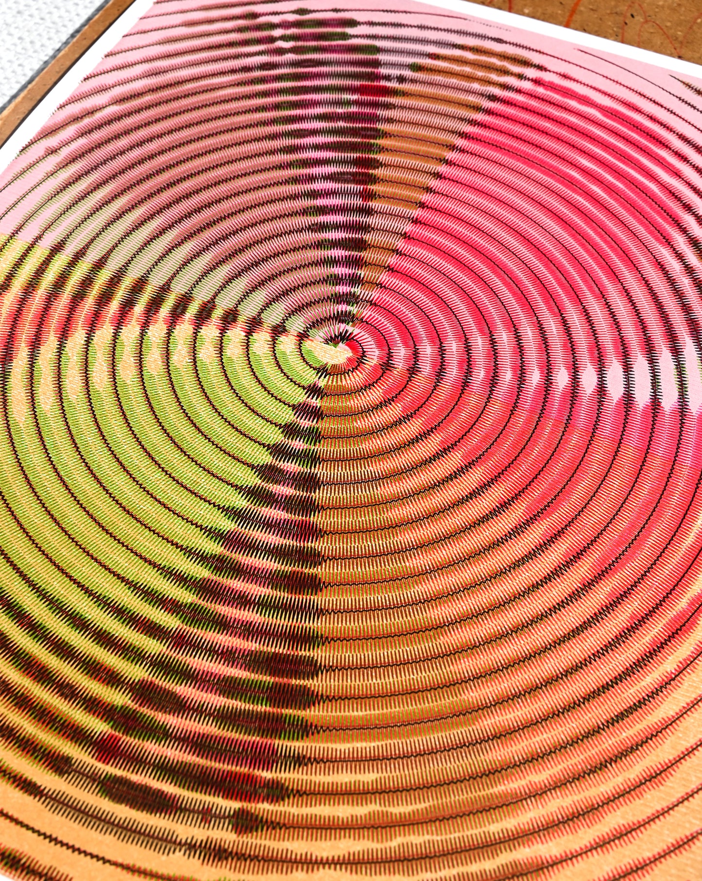 Root axis | Generative art prints | 11" x 14"