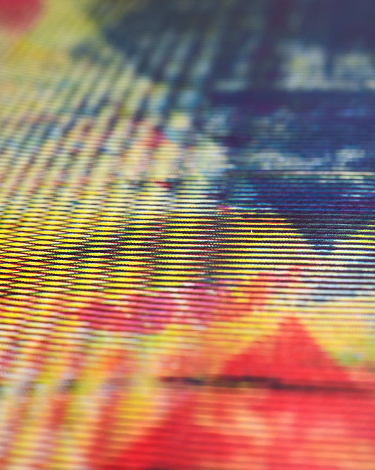 Harmonic wave | Algorithmic Art | 22" x 30"