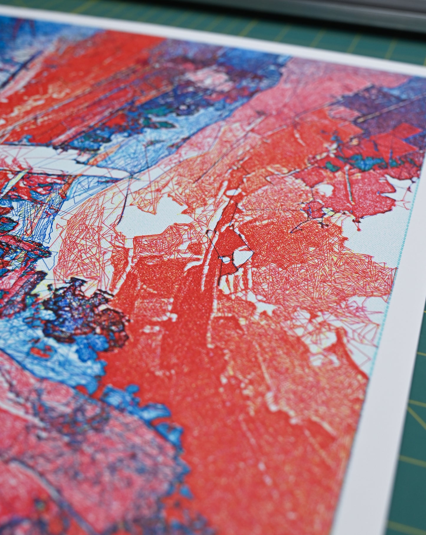 Ember Stone | Algorithmic Art | 16" x 20"