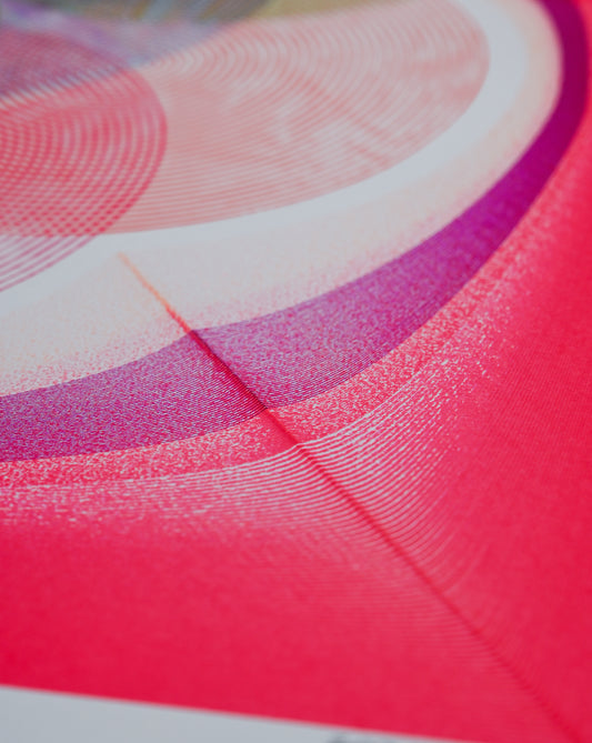 Sevenfold Mandala | Generative art prints | 22" x 30"