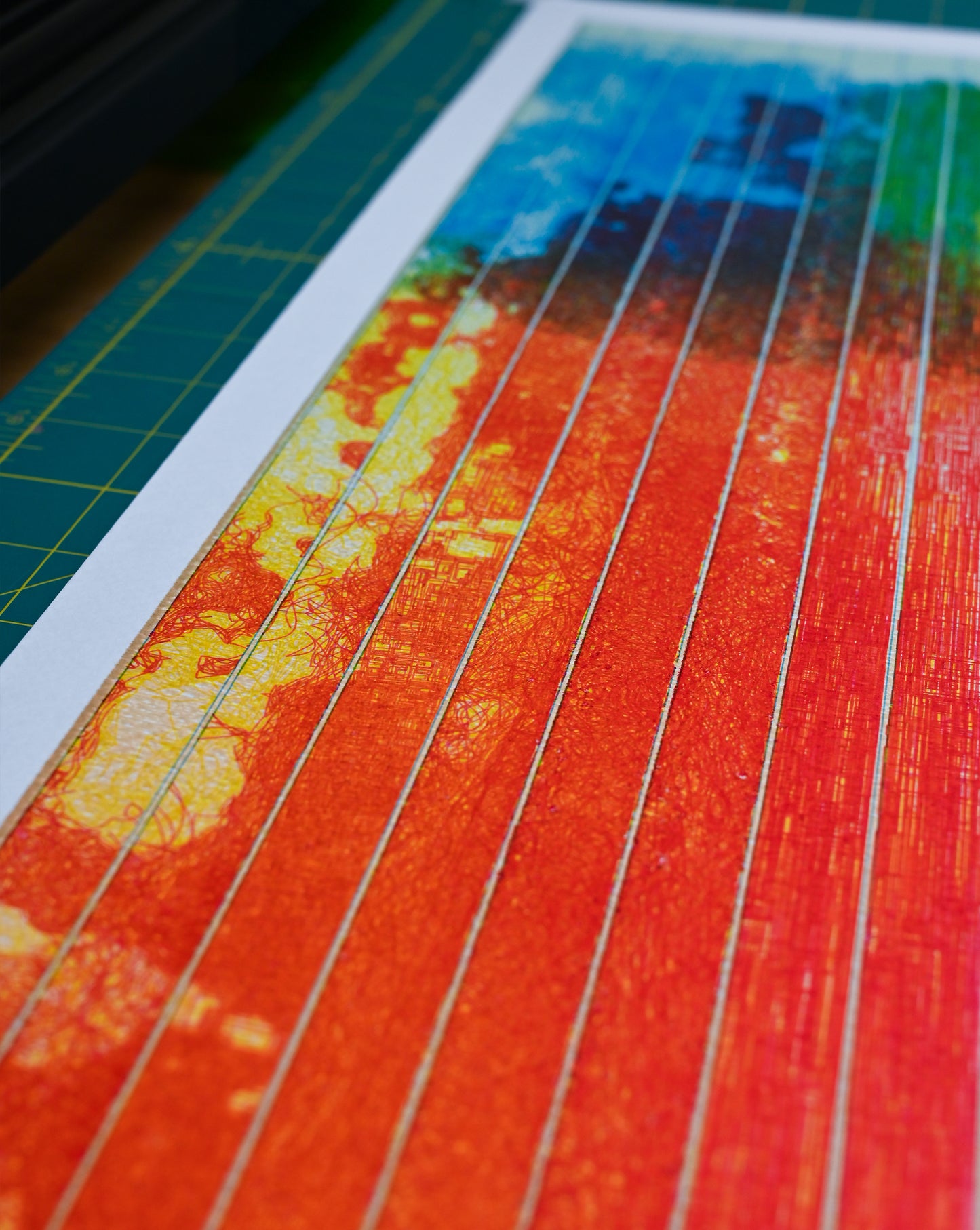 Prismatic Weave | Algorithmic art | 22" x 30"