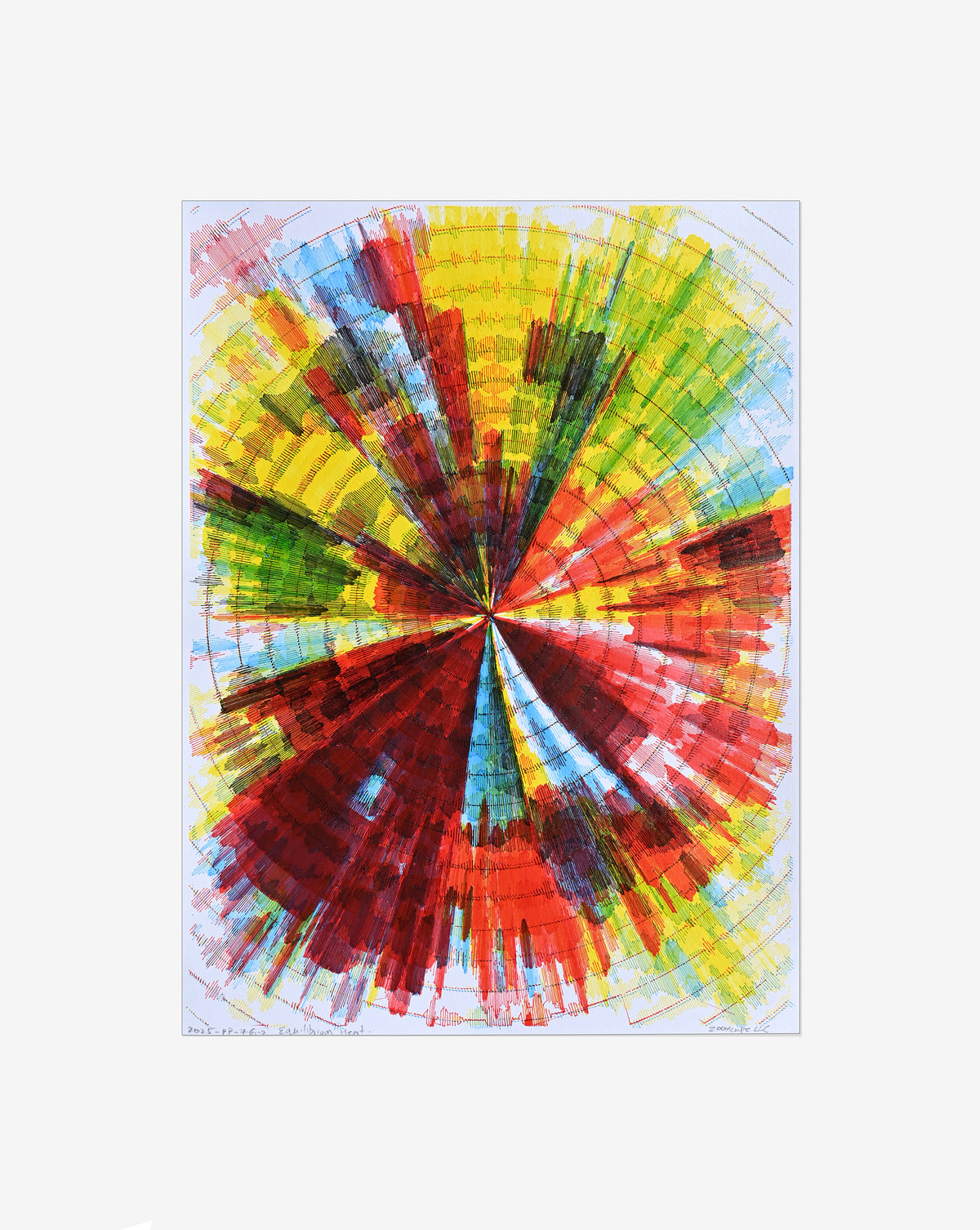 Equilibrium Heart | 12"x16"