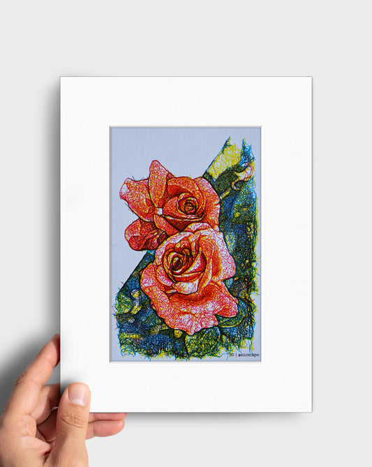 Floral Impression 17 | 9" x 12"