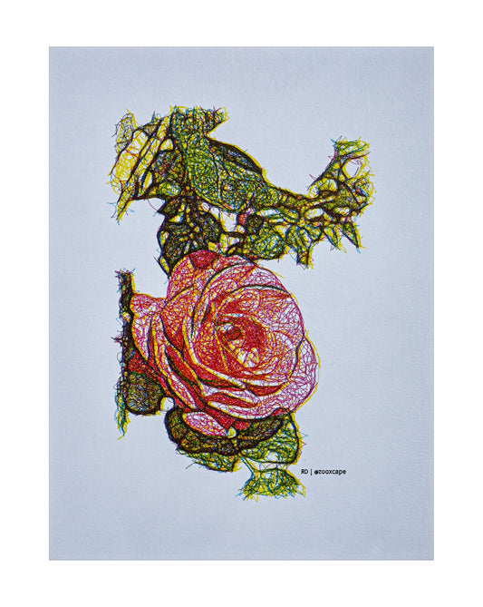 Floral Impression 23 | 9" x 12"