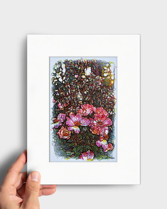 Floral Impression 14 | 9" x 12"