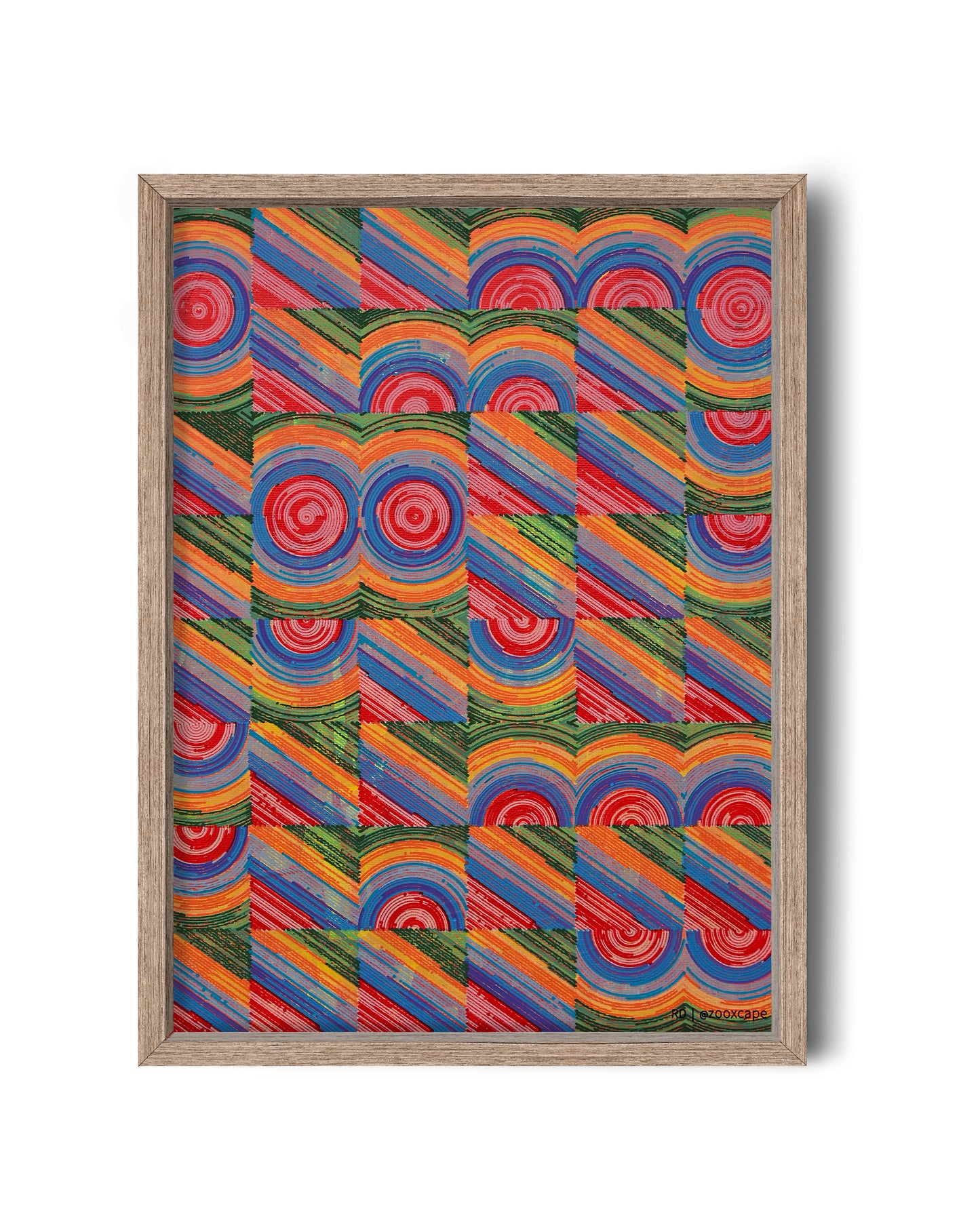 Trace | 11"x14" | Canvas art
