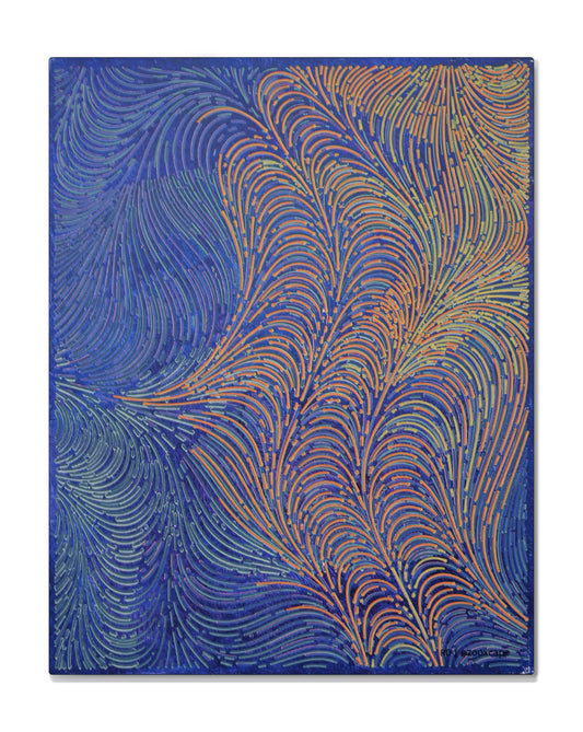 Untitled | Plotted Canvases | 11"x14"