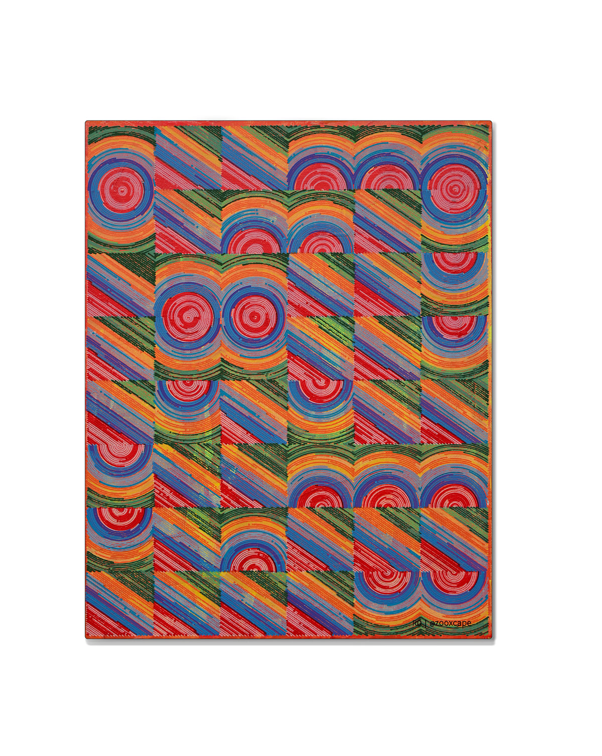 Trace | 11"x14" | Canvas art