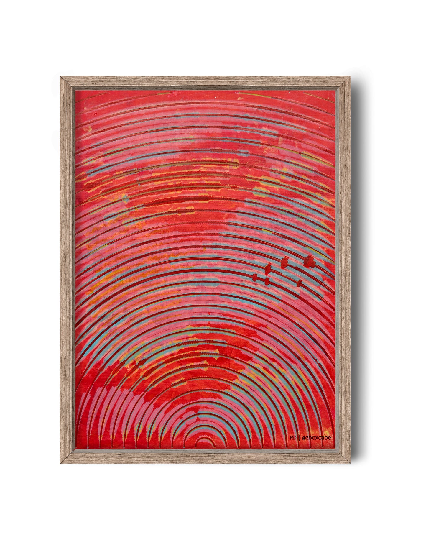 Aura | 11"x14" | Canvas art