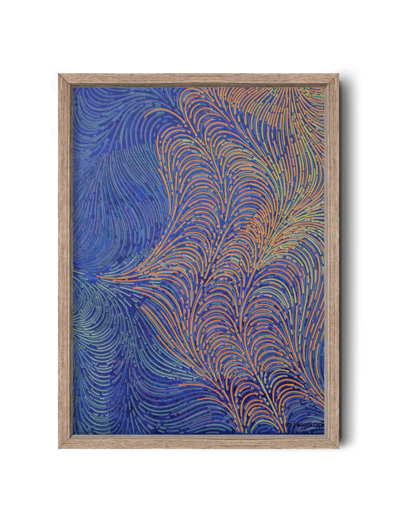 Presence | 11"x14" | Canvas art