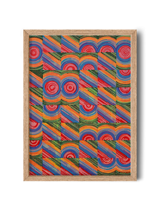 Trace | 11"x14" | Canvas art