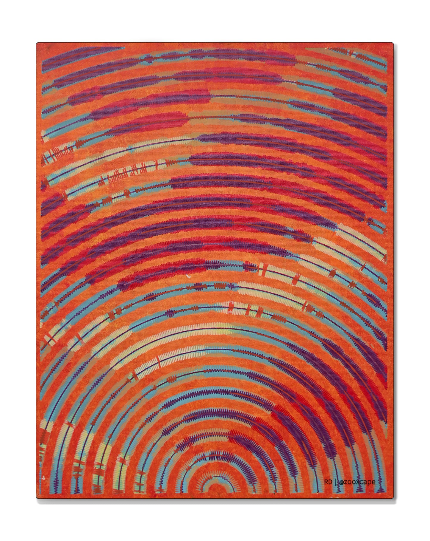 Untitled | Plotted Canvases | 11"x14"