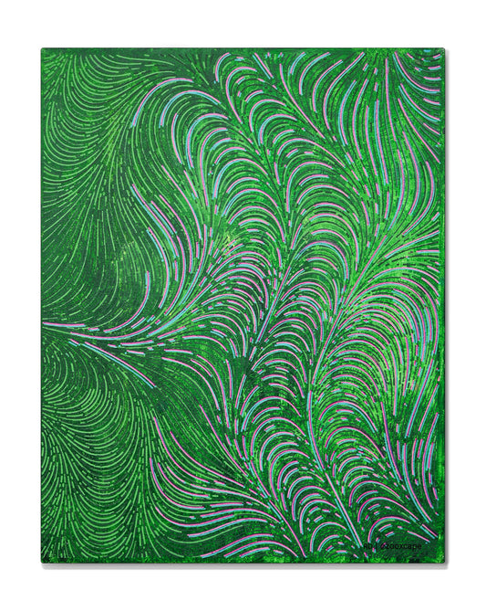 Untitled | Plotted Canvases | 11"x14"