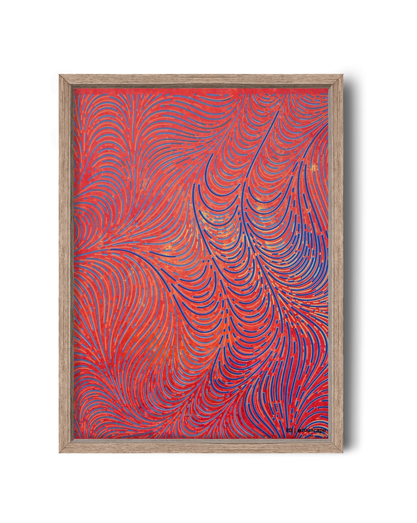 Color drift | 11"x14" | Canvas art