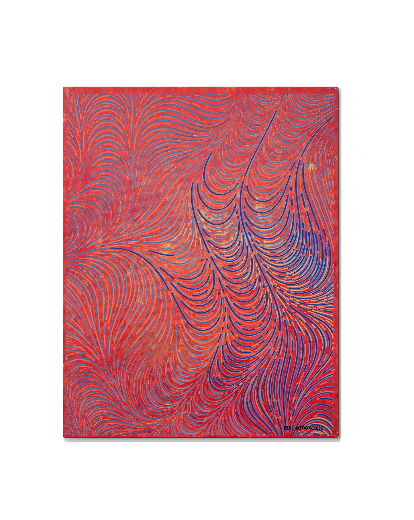 Color drift | 11"x14" | Canvas art