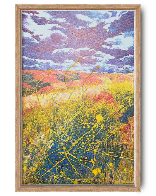 Path of Golden Blooms | 16" x 24"
