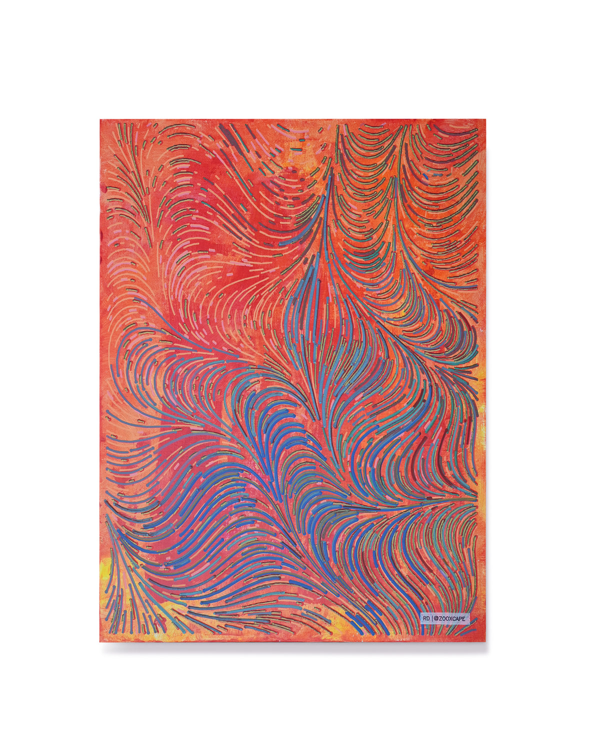 Morning rain | 11"x14" | Canvas art