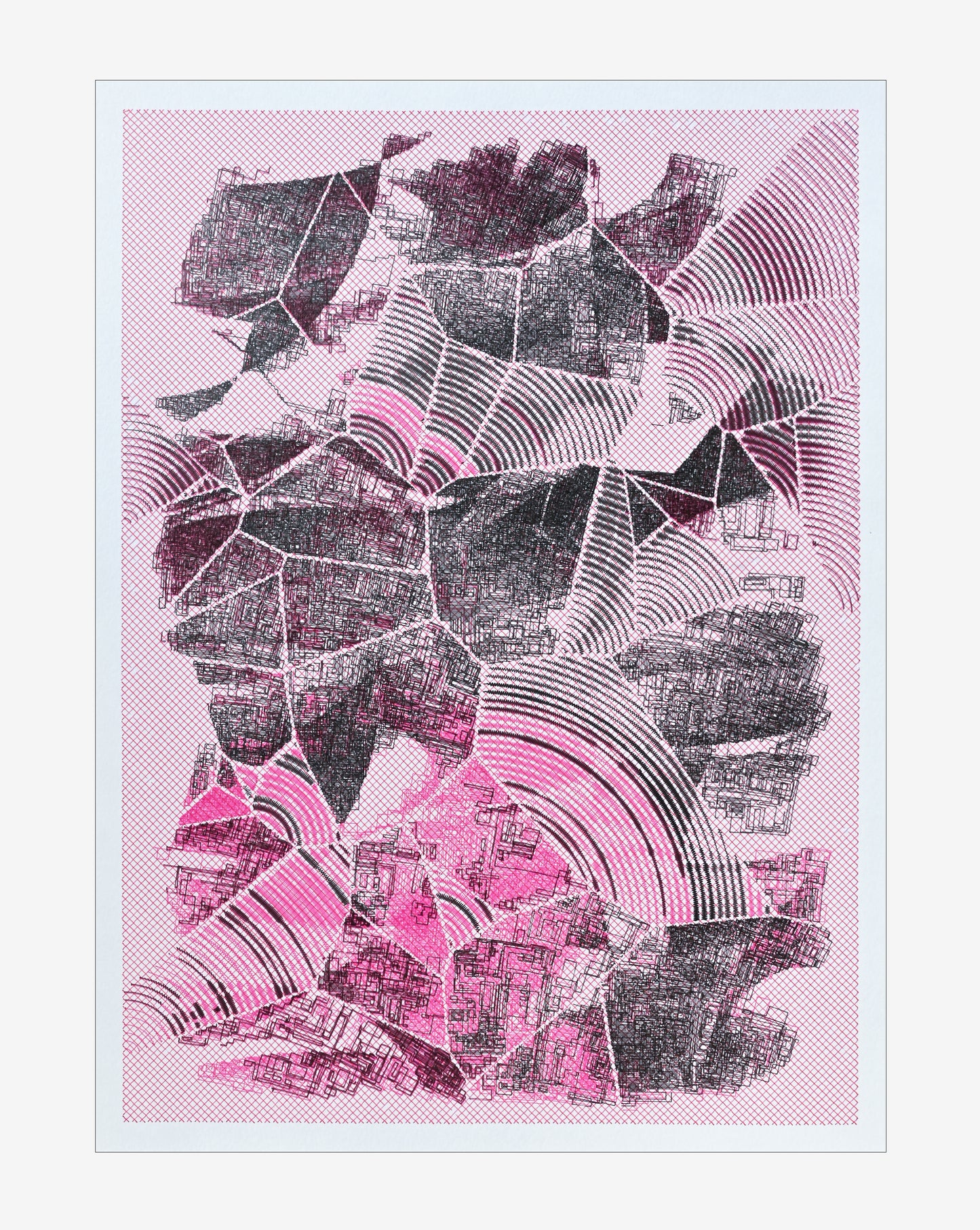 Crosscurrents | Generative art prints | 12" x 16"