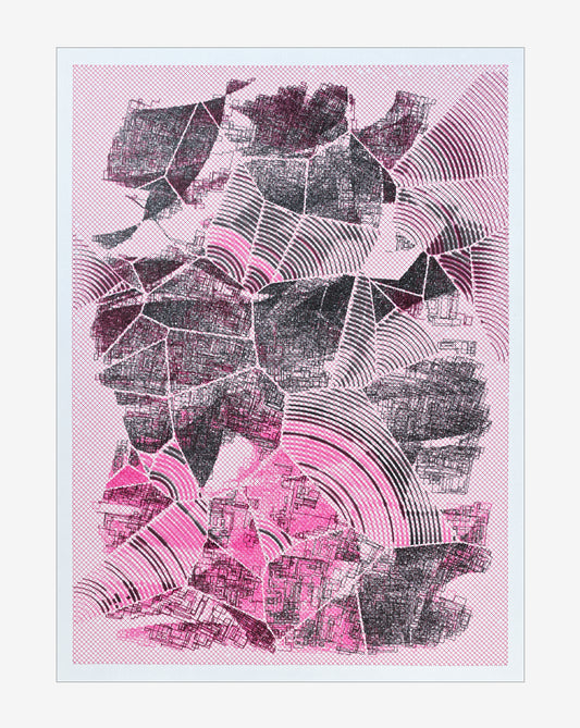 Crosscurrents | Generative art prints | 12" x 16"