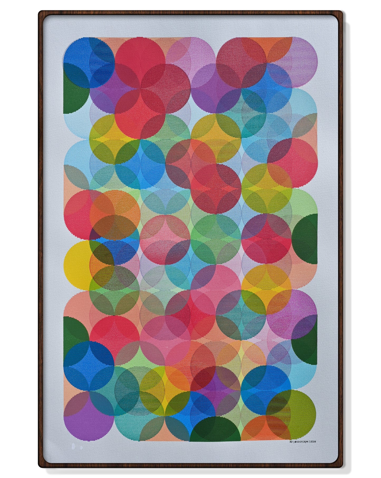 Moiré Pattern - 24" × 36"
