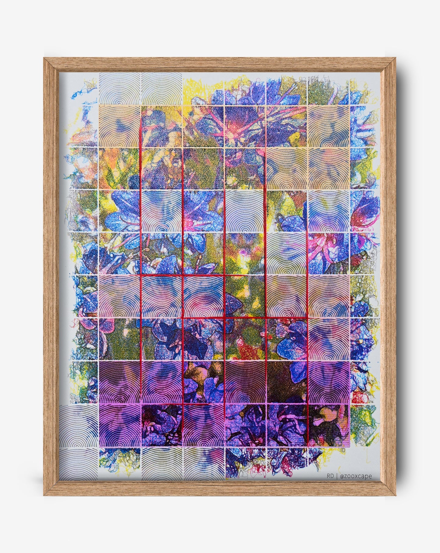 Amethyst Garden | 16" x 20"