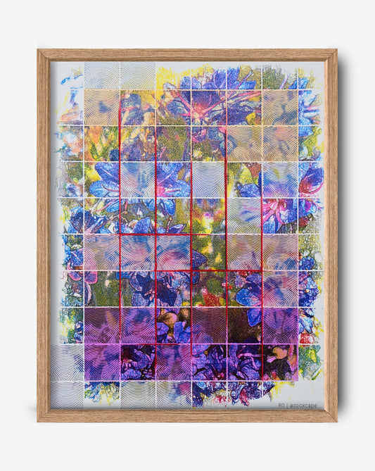 Amethyst Garden | 16" x 20"