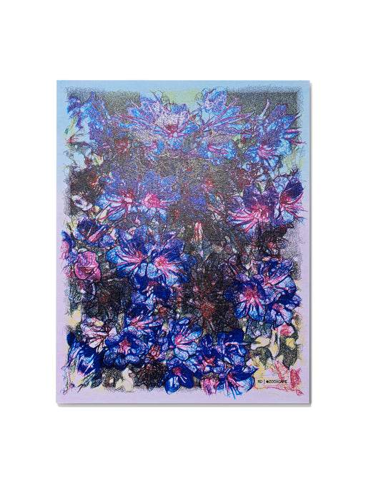 Saga purple | 11"x14" | Canvas art
