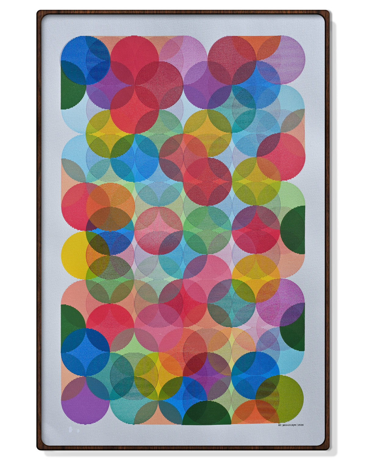Moiré Pattern - 24" × 36"