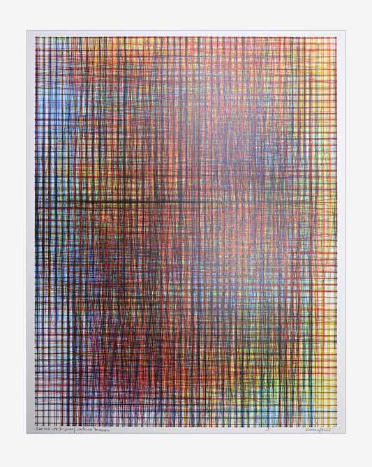 Ordered Tension | Generative Art prints | 16" x 20"