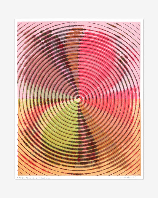 Root axis | Generative art prints | 11" x 14"