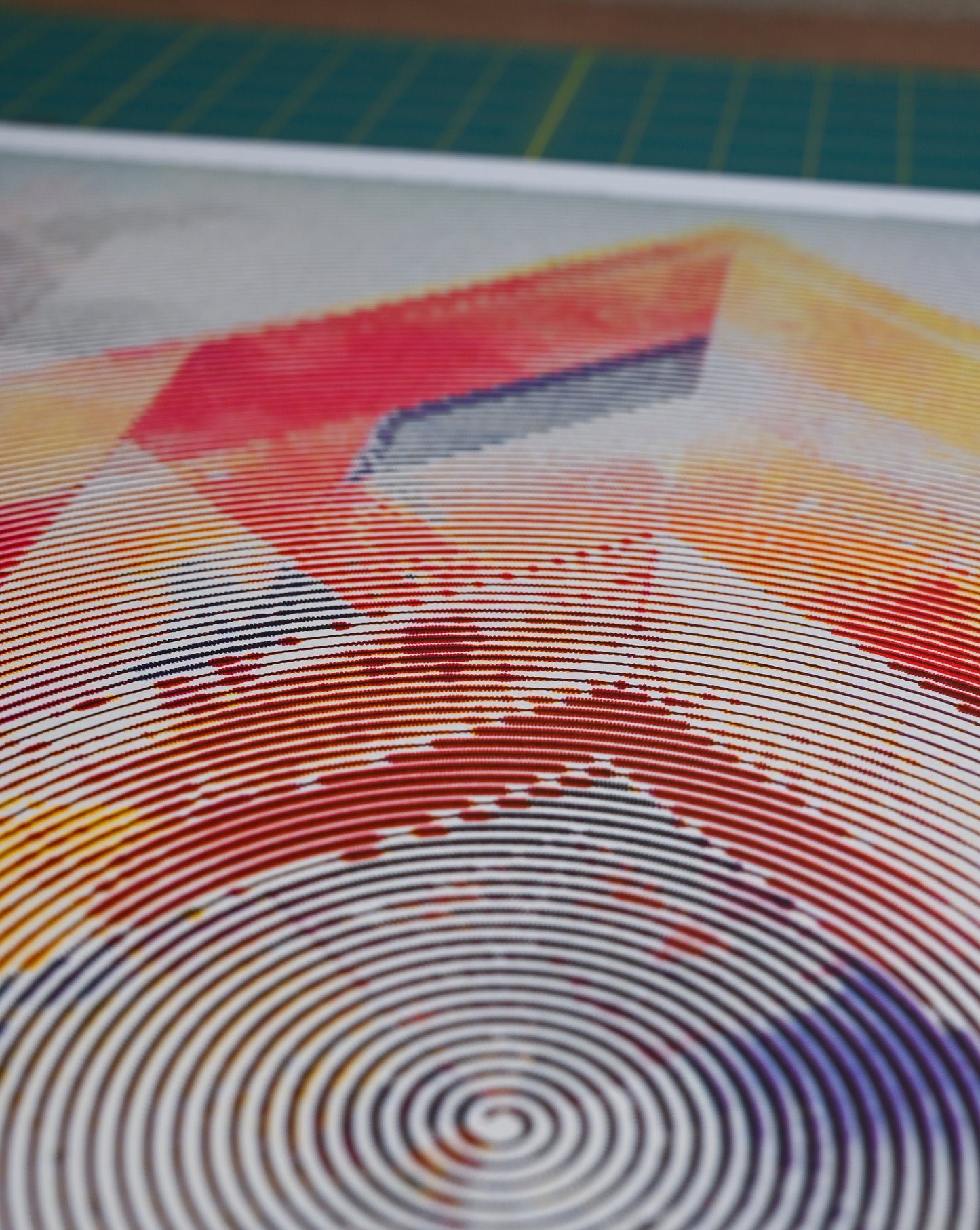 Layered Angles | Generative art prints | 22" x 30"