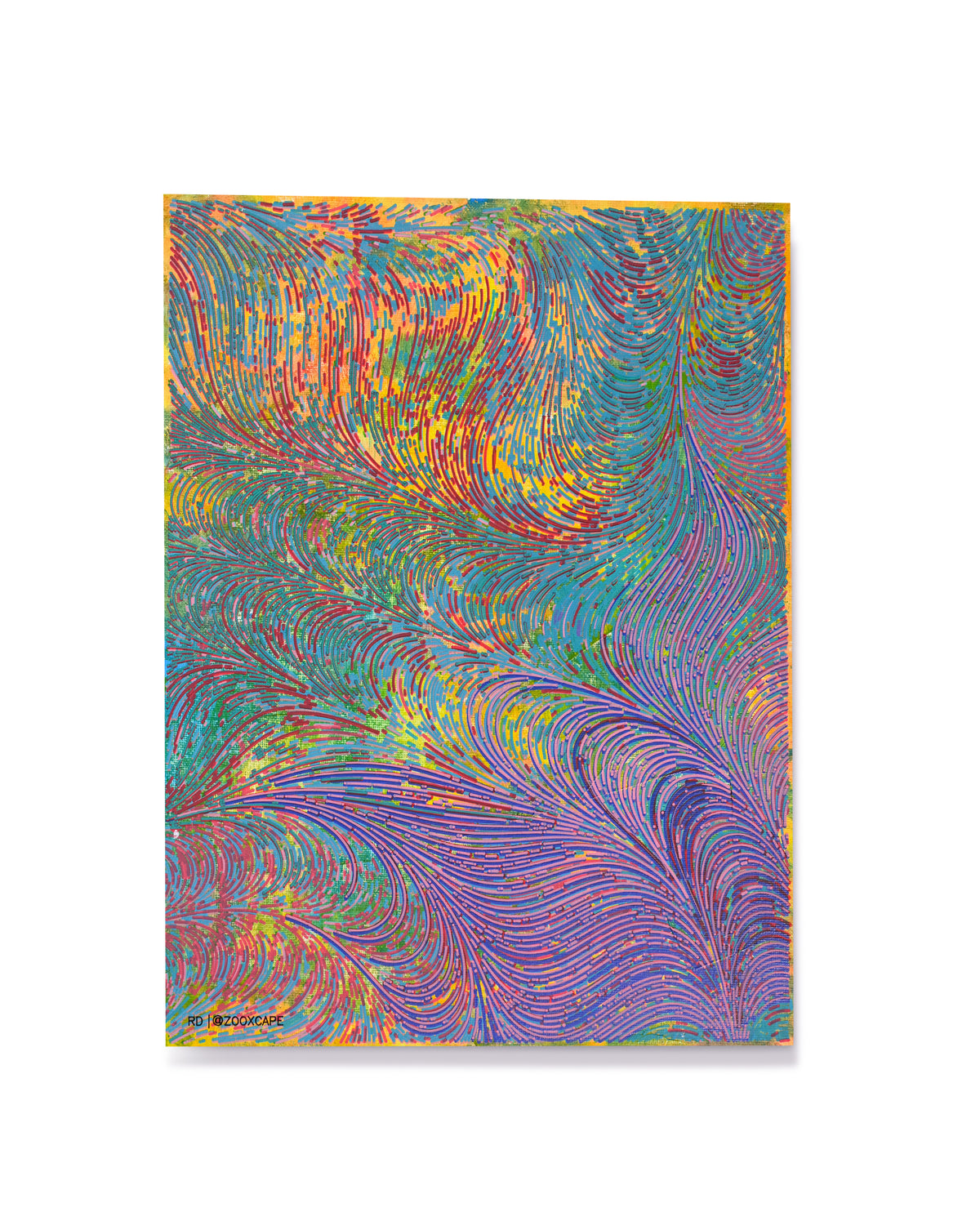 Rain prism | 11"x14" | Canvas art