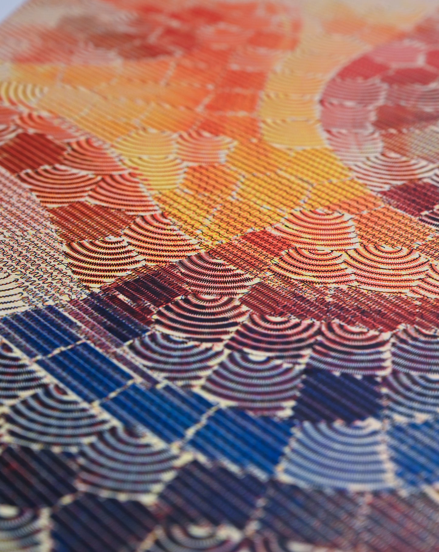 Spring Light Rainbow | Algorithmic Art | 22" x 30"