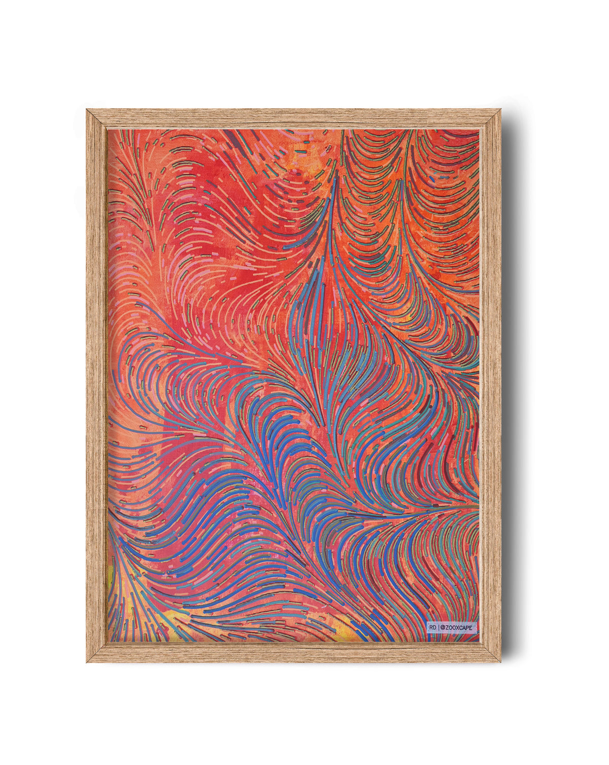 Morning rain | 11"x14" | Canvas art