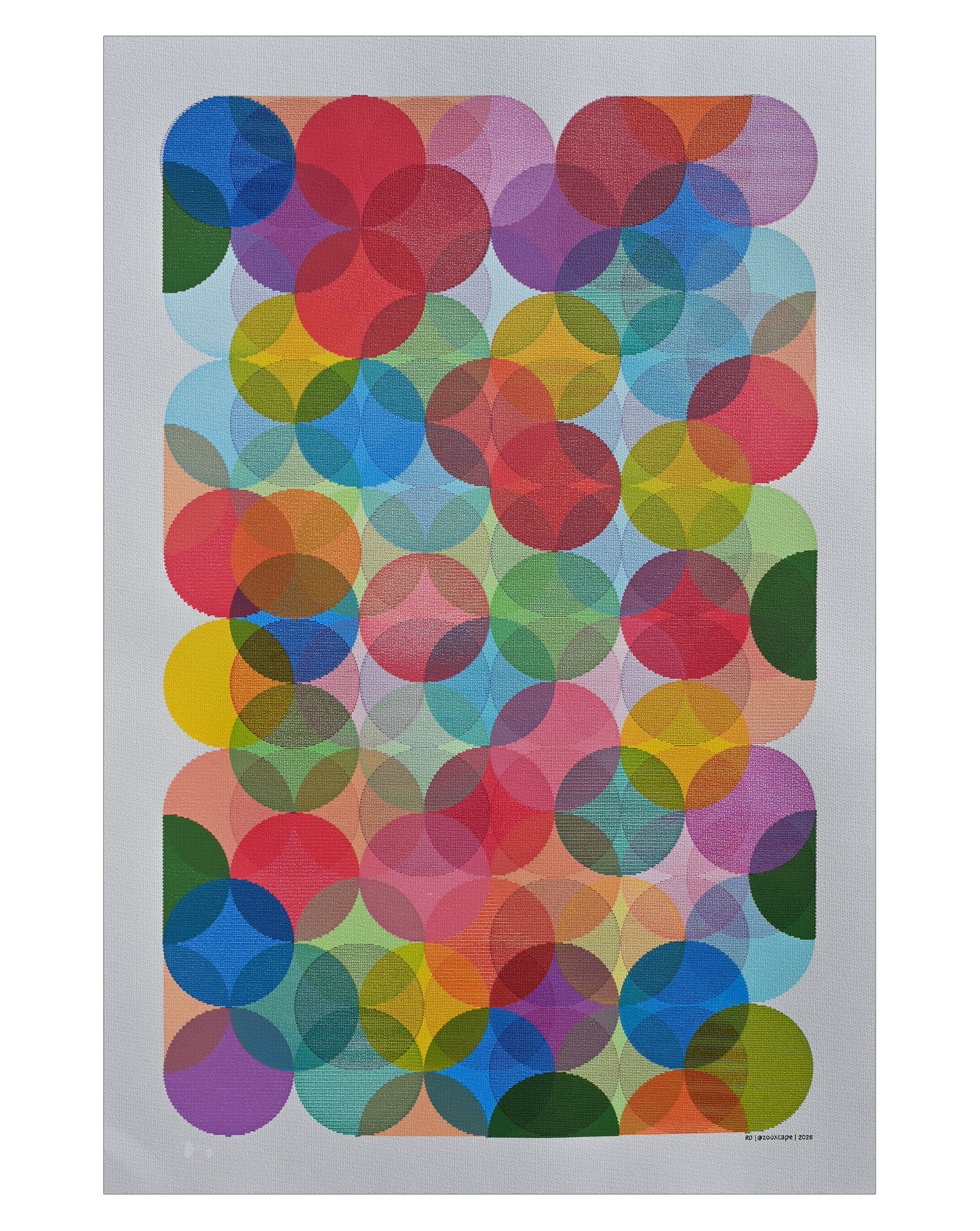 Moiré Pattern - 24" × 36"