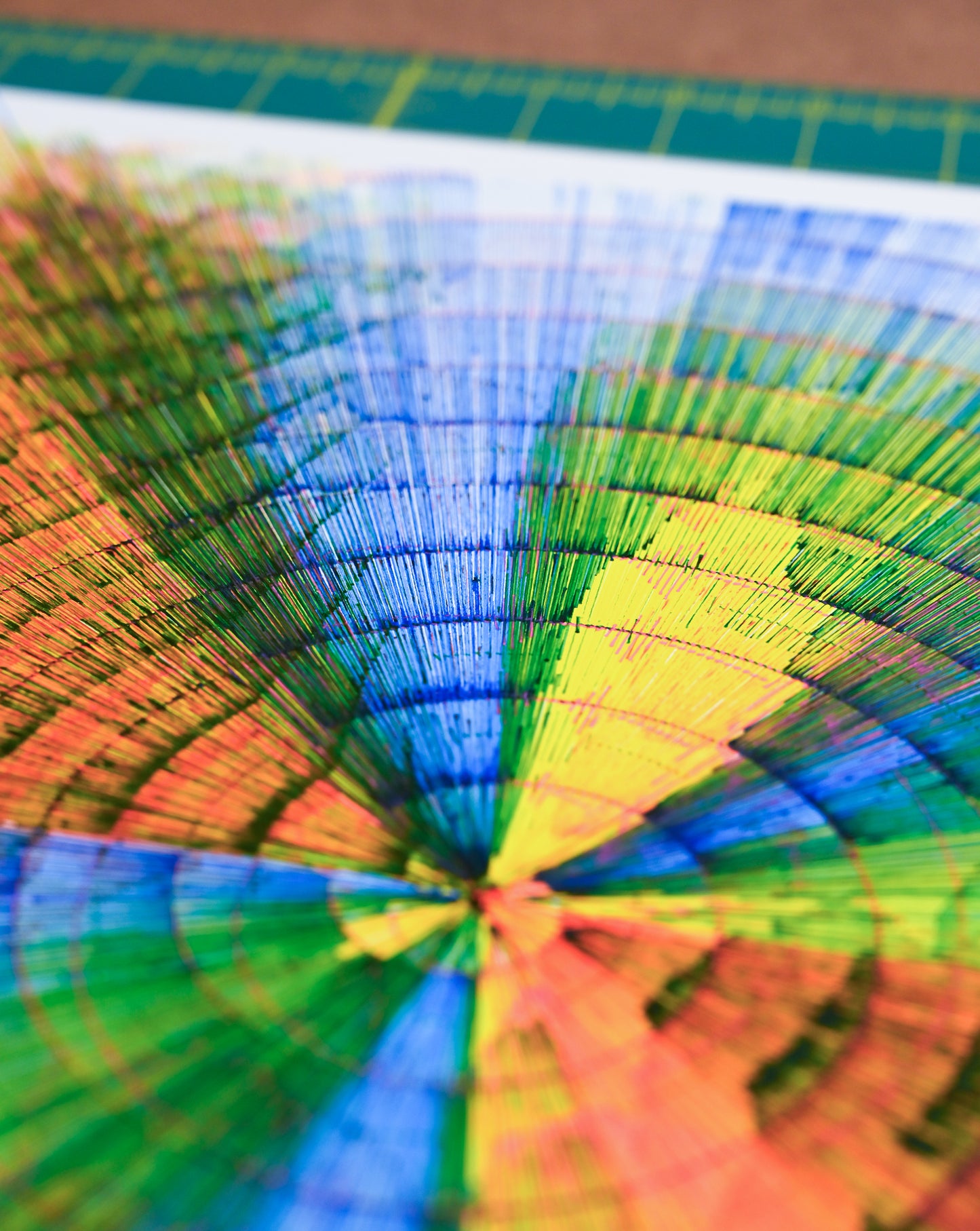 Root axis | Generative art prints | 12" x 16"