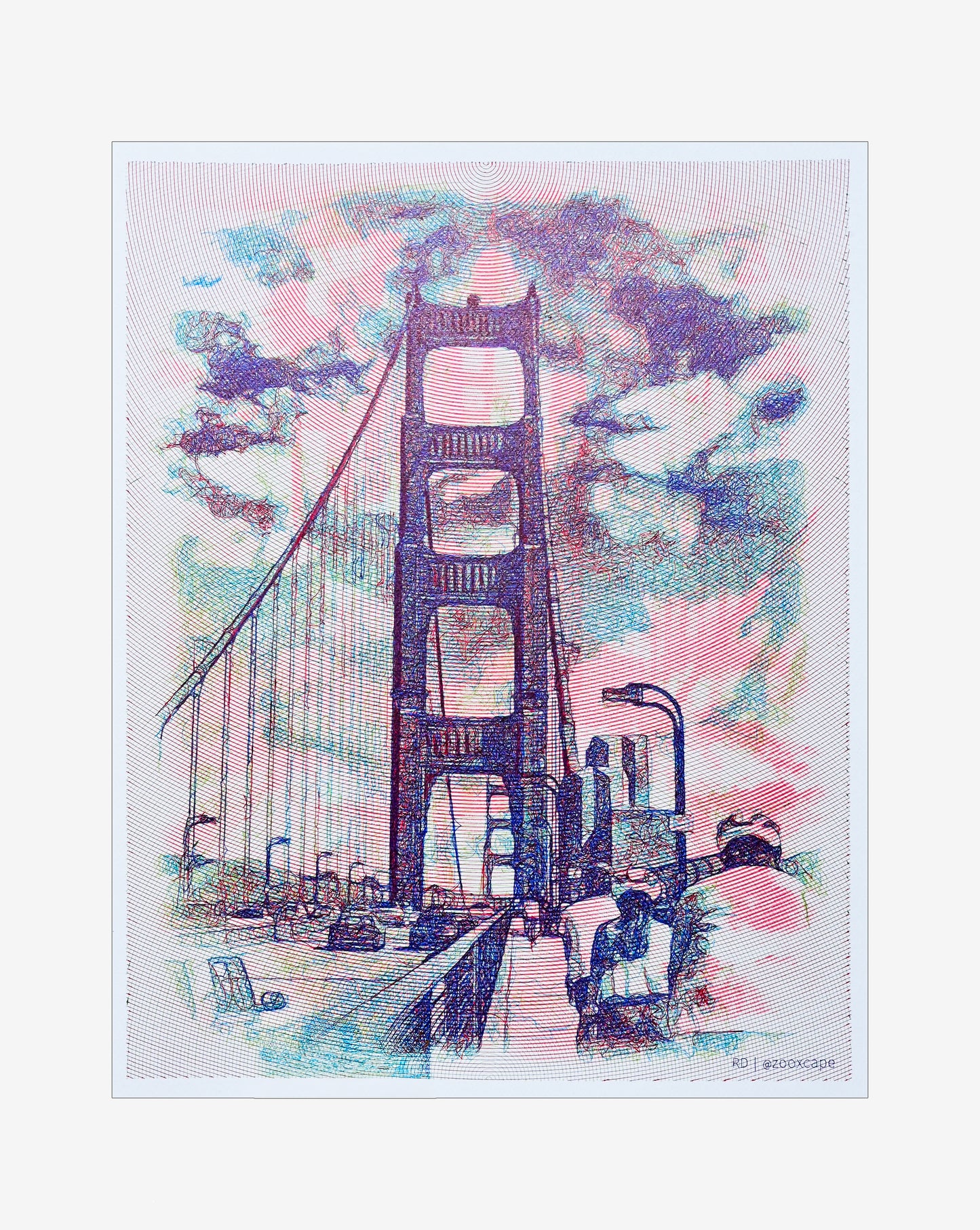 A Walk Through Golden | 16" x 20"