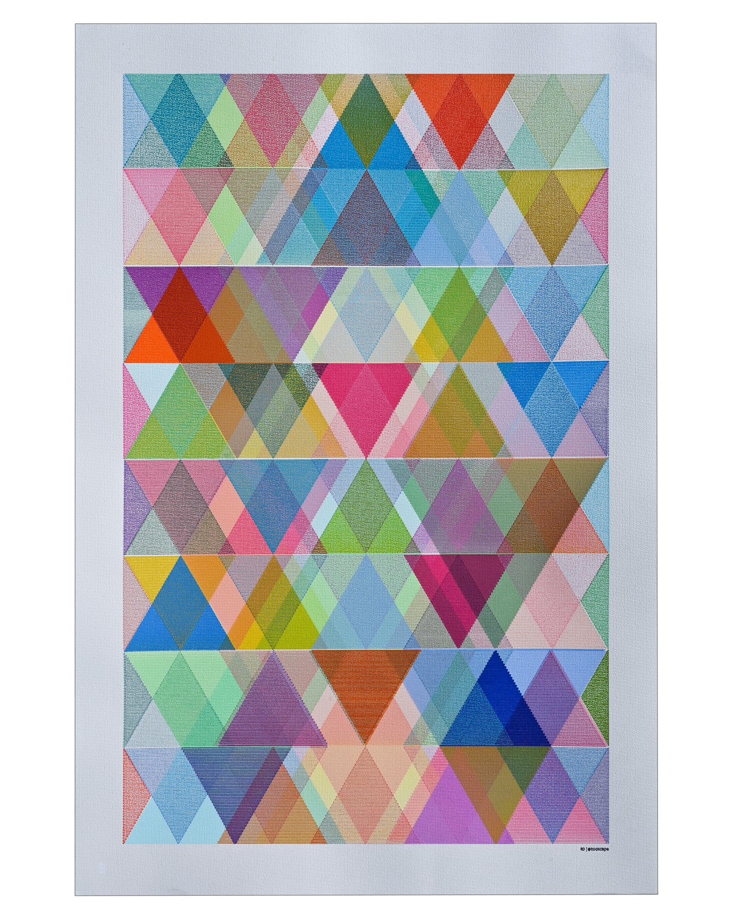 Layers of Light - 24" × 36"