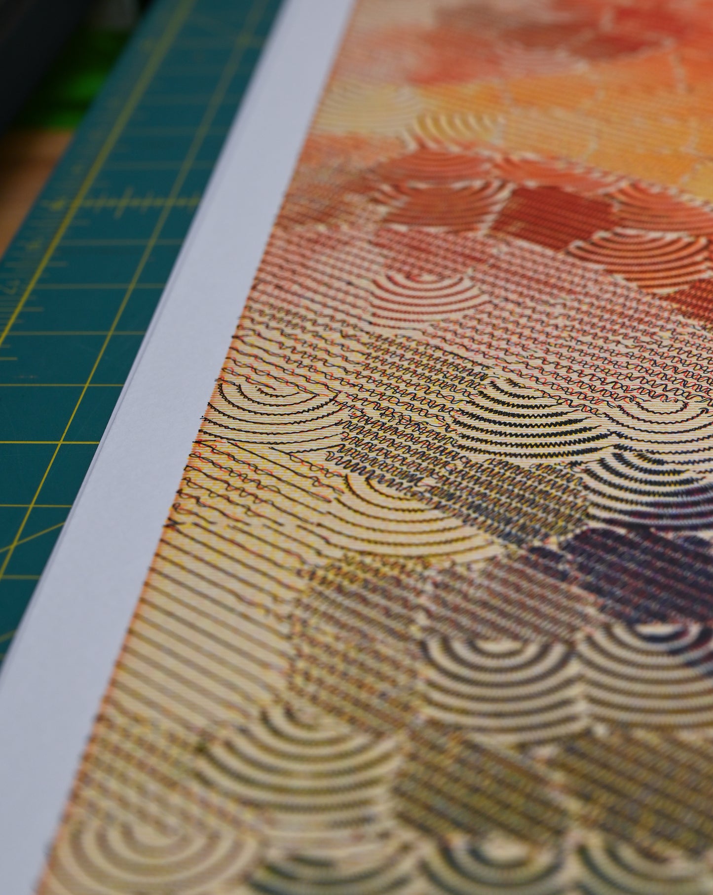 Spring Light Rainbow | Algorithmic Art | 22" x 30"