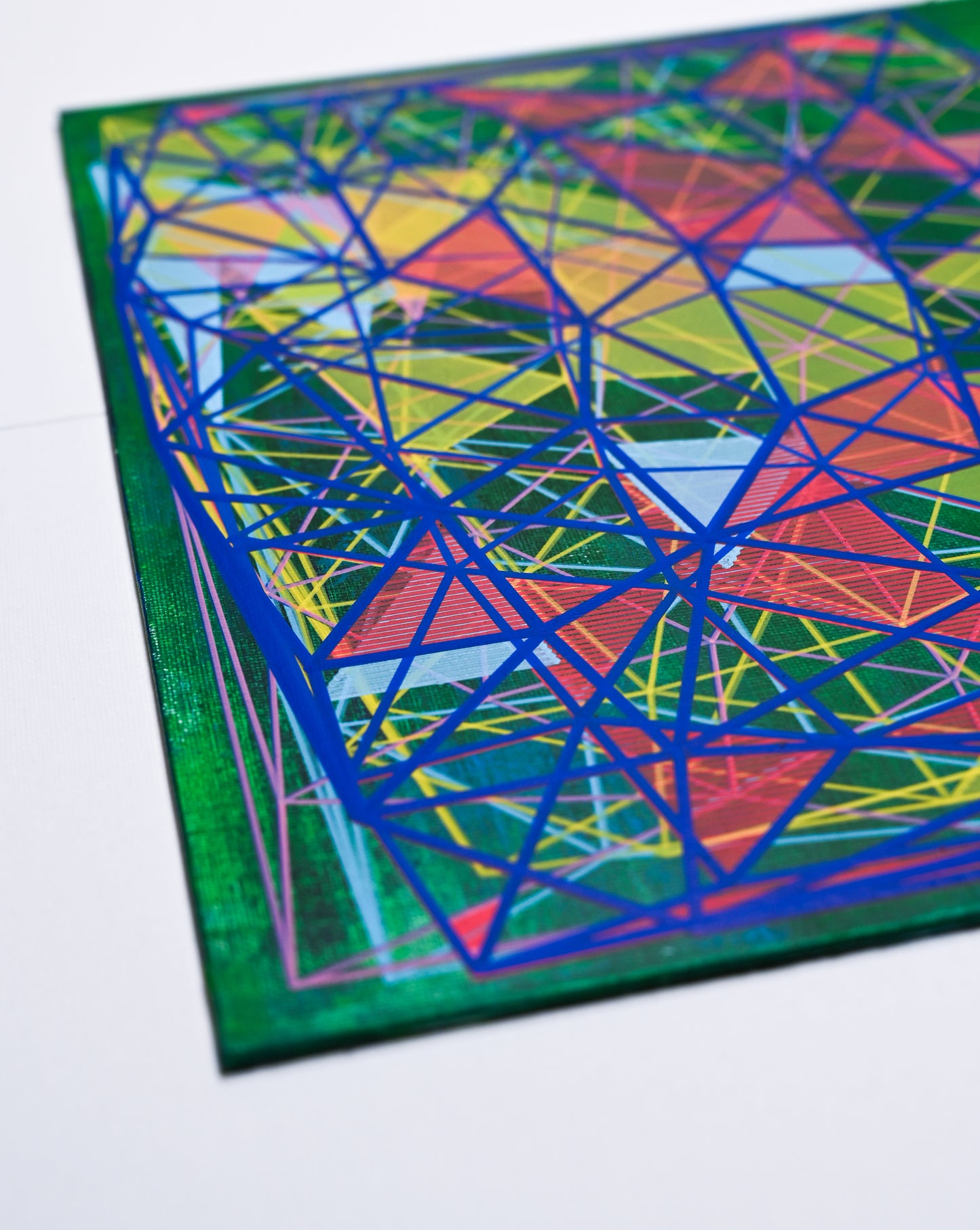 Sky of Kites  | Plotted Canvases | 11"x14"