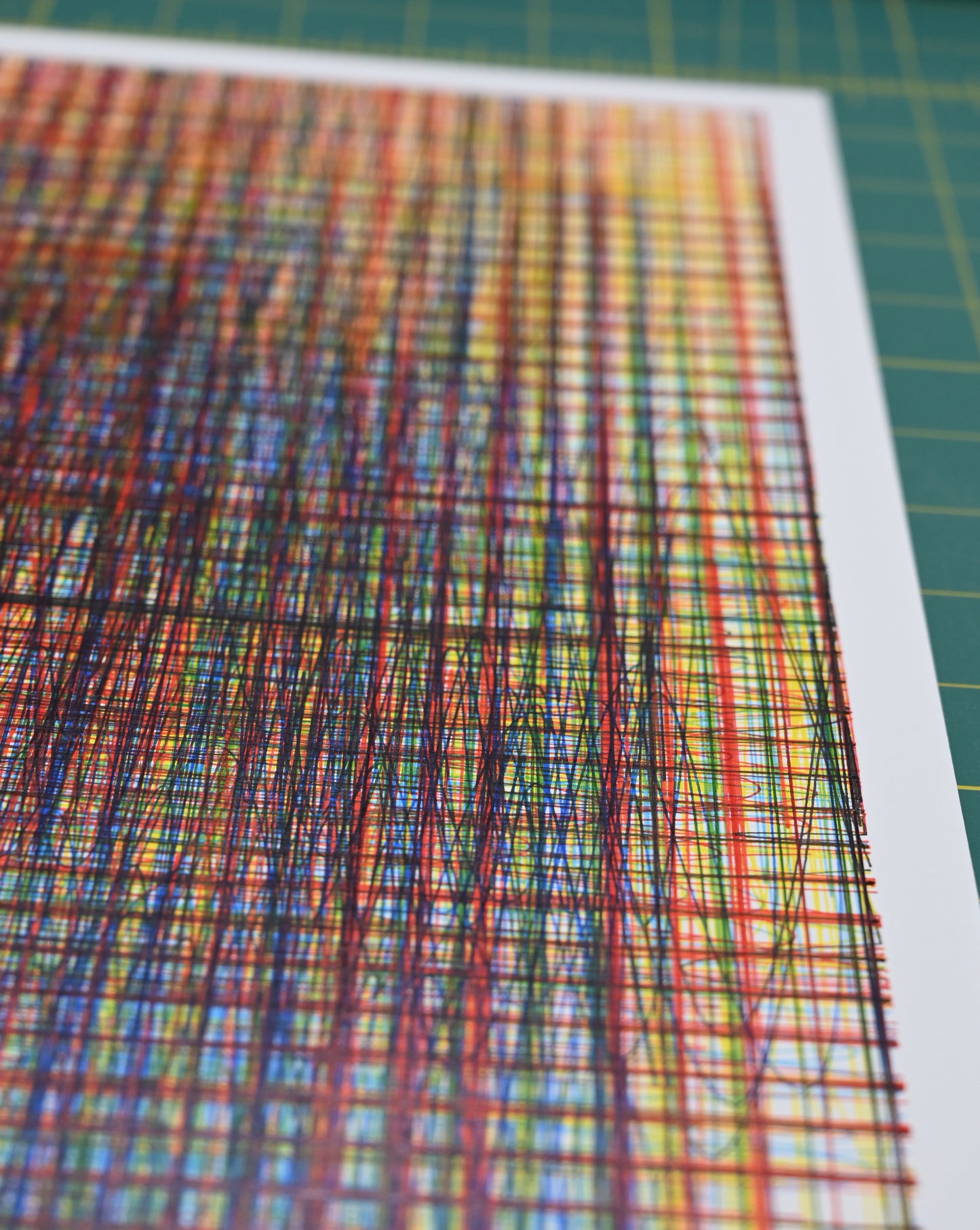 Ordered Tension | Generative Art prints | 16" x 20"