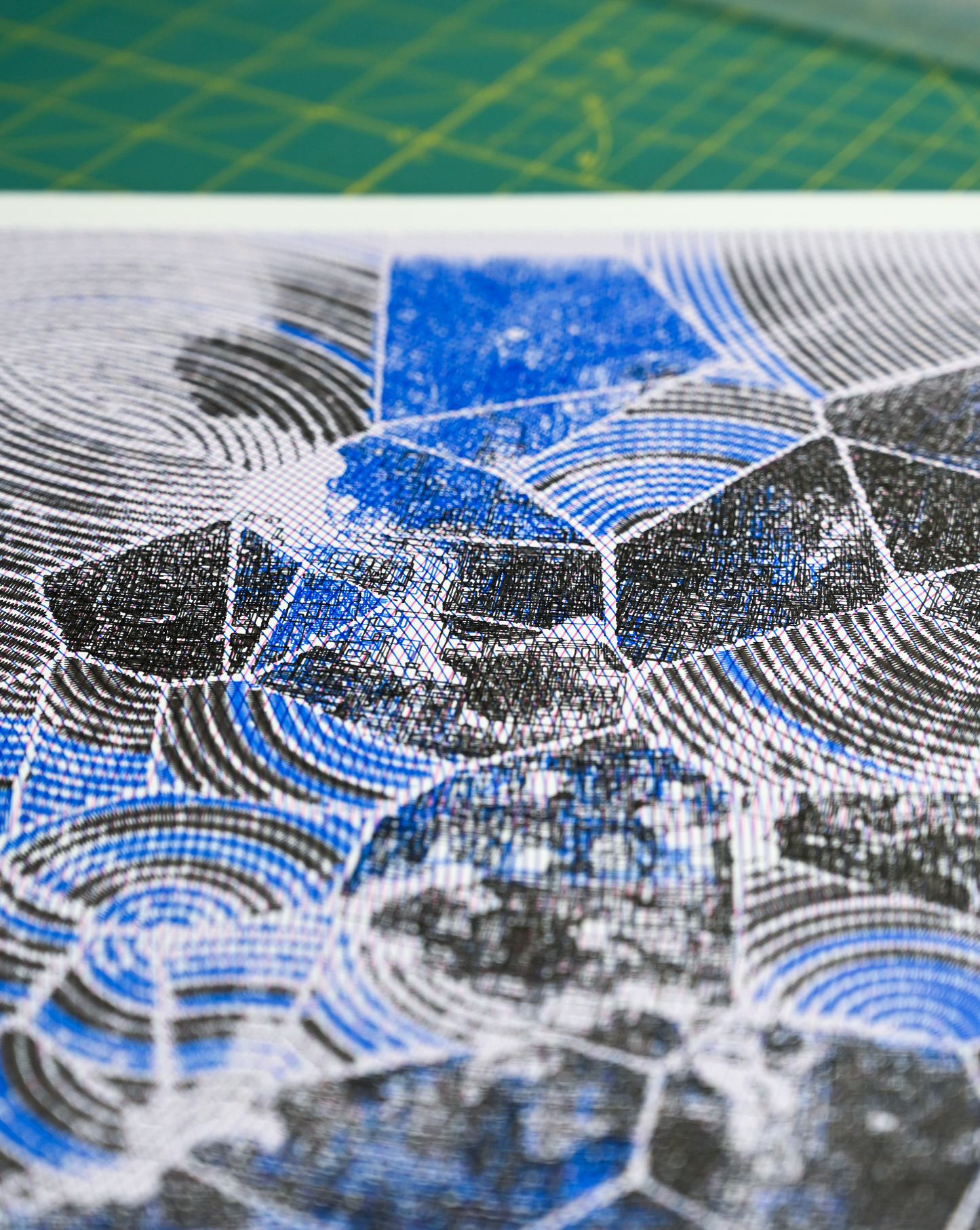 Unity Point | Algorithmic Art | 12" x 16"