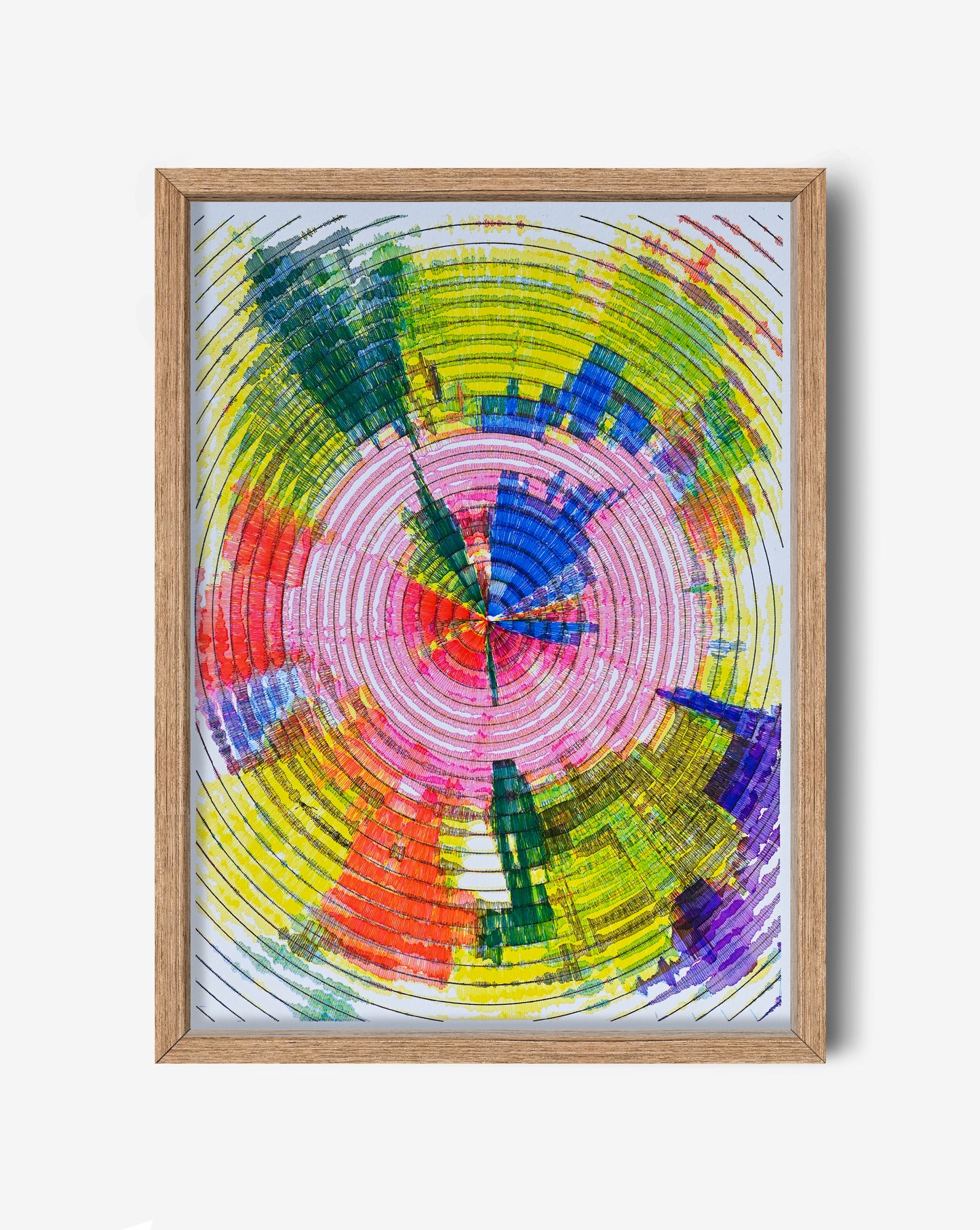 Tide heart | 12" x 16"