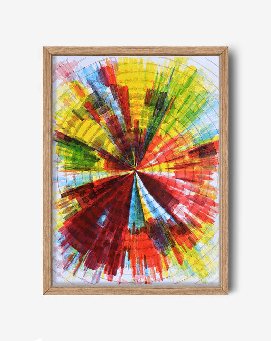 Equilibrium Heart | 12"x16"