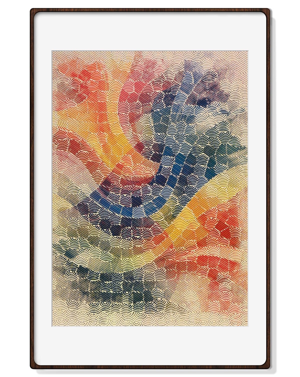 Spring Light Rainbow - 22" × 30" | Framed + Mat 24" × 36"