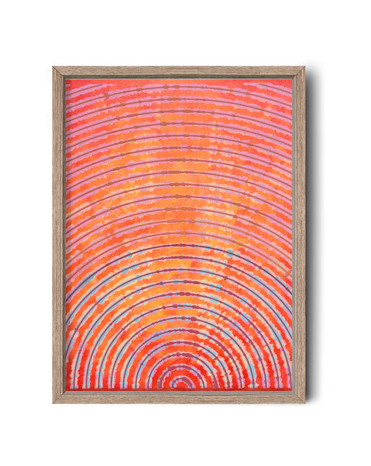 Wave at Dawn | 11"x14" | Canvas art