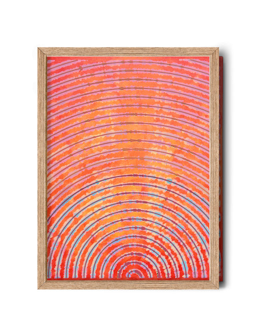 Wave at Dawn | 11"x14" | Canvas art