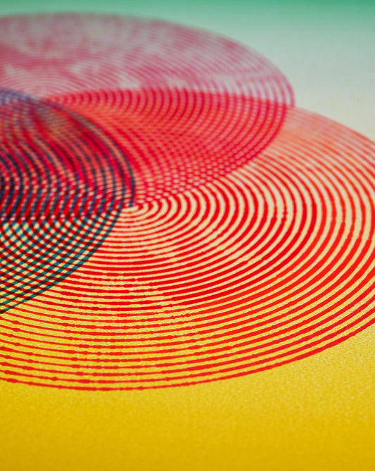 Sacred Spiral | Pen plotter art | 22" x 30"