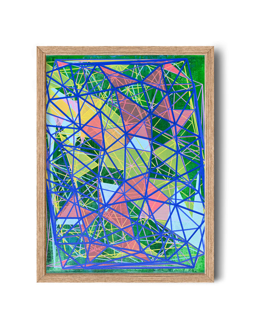 Sky of Kites  | 11"x14" | Canvas art